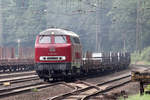 V 160 002 durchfährt Duisburg-Entenfang 18.8.2017