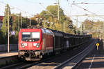 DB 187 125 durchfährt Recklinghausen Hbf.