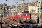 RP 155 015-1 durchfährt Recklinghausen Hbf.