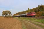 155 183-7 der MAED (Maik Ampft Eisenbahndienstleistungen) Nörten-Hardenberg 09.10.2018