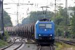 185 512-1 durchfährt Recklinghausen Hbf.