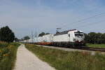 193 962 mit dem  EKOL  auf dem Weg nach Salzburg am 21. August 2021 bei Übersee am Chiemsee.