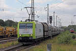 Captrain 185-CL 005 durchfährt Haltern am See 26.6.2017