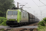 185 532-9 durchfährt Gelsenkirchen-Bismarck 1.6.2016