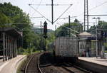 Ein Nachschuss von der Ein Nachschuss von dem Containerwagen nach Aachen-Talbot.
Aufgenommen von Bahnsteig 1 in Herzogenrath. 
Bei Sommerwetter am Nachmittag vom 29.5.2017.