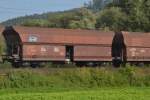 Fals 33 80 666 7 406-4 D-ORME, am 05.10.2015 eingereiht in einem Fals-Ganzzug bei Freden(Leine)