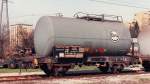 DB Eva [Kontinentale Öl Transport AG] Kesselwagen in Mailand, März 1995