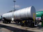 ON-RAIL stellt auf der Transport-Logistic2011 in Mnchen den Kesselwagen 00-004084110-1 vor;110513