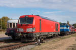 Zum großen Familienfest der Magdeburger Eisenbahnfreunde war auch 247 903-8 eingeladen.