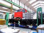 Am 30 .05.2015 Tag der Begegnung stand   die neue H3 Lok 1002 006 von der DB im RAW Stendal bei Alstom Lokomotiven Service GmbH .
