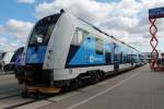 Der Elektrotriebzug RegioPanter EMU  640 002-2 der CD auf der Innotrans 2012 am 23.09.2012.