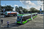 Für die 2015 eröffnete Straßenbahn Olsztyn bestimmt ist der Tramino 3013 des polnischen Herstellers Solaris, welcher am 21.09.2016 auf der Innotrans in Berlin ausgestellt wurde.