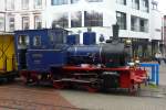 Dampflok  Borkum  von Orenstein+Koppel der Borkumer Kleinbahn im Bahnhof Borkum 31.5.2015