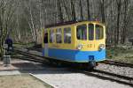 Am 09. und 10.04.2011 fand in Chemnitz-Hilbersdorf das 9.Feldbahn- und Alttraktorentreffen statt.Auf 600mm tuckerte und dampfte es ordentlich.Allerdings war auch eine umweltfreundliche elektrische Version zu sehen.10.04.2011.