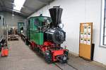 Feldbahnmuseum Frankfurt am Main O&K Dampflok am 02.09.18 im Rebstockgelände Frankfurt am Main 