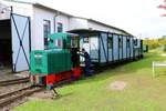 Feldbahnmuseum Frankfurt am Main D3 Deutz A2L514 am 16.10.22 beim Herbstfahrtag