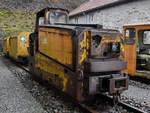 Die Lokomotive ZD2-54 von AEG im Gruben- und Feldbahnmuseum Zeche Theresia.