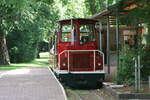 Verkehrsbetriebe Karlsruhe; Schlossgartenbahn-Lok SGB 60 // Karlsruhe // 2.