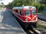 Parkeisenbahn Dresden: Lok EA01 am Bf.
