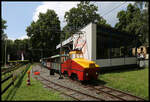 Die Parkeisenbahn Syratal ist eine Besonderheit unter ihres Gleichen.