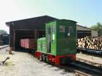 Kö 0438 (Hergestellt bei Lokomotivbau Karl Marx VEB in Babelsberg) der Waldbahn Muskau steht im Bahnhof Weißwasser  Museumsbahnhof am 03. Oktober 2015.