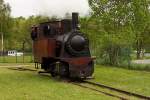 Die betriebsfähige Dampflok  LoWa  des Ziegeleiparks Mildenberg beim 1. Märkischen Feldbahnfest am 10.05.2015.
Die 630 mm Feldbahnlok wurde 1955 beim VEB Lokomotivbau „Karl Marx“ Babelsberg unter der Fabriknummer 127114 gefertigt.
