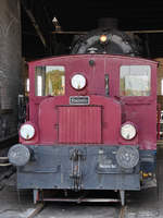 Die Kö-Rangierlokomotive 3504 wurde 1956 bei Gmeinder gebaut. (Eisenbahnmuseum Darmstadt-Kranichstein, September 2019)