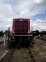 Zu Gast war 211 200-1 in Darmstadt Kranichstein bei den Bahnwelttagen am 11.05.13 