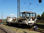 Bahnwelt Darmstadt Kranichstein  Vielzweck-Gleishublader VG 17 mit Dreiseitenkipper (97 12 36 009 17-8  H2 ) am 07.05.16