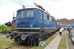 DB Museum E10 005 Vorserie am 16.06.18 beim Sommerfest in Koblenz