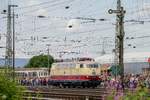 E03 001 DB bei der Lokparade im DB Museum Koblenz Lützel, am 16.06.2018.