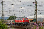 218 499-2 im DB Museum Koblenz, am 16.06.2018.