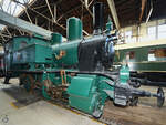 Anfang September 2021 war im Eisenbahnmuseum Koblenz die 1921 gebaute Dampflokomotive R 3/3  4701  zu sehen.