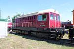 107 018-4 (V75 018) am 14.06.2015 wärend dem Sommerfest vom DB Museum in Kobelnz Lützel.