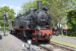 75 501 im Deutschen Dampflokmuseum in Neuenmarkt-Wirsberg.