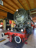 Die Dampflokomotive 01 1082 Ende April 2018 im Deutschen Technikmuseum Berlin.