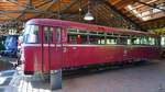 Der Schienenbus 795 465-4 war Ende April 2018 im Deutschen Technikmuseum Berlin zu sehen. 