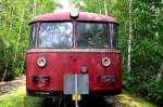 Auch er musste draußen bleiben: Verbrennungstriebwagen Baureihe 98 der DB. Deutsches Technikmuseum Berlin, 105.2014