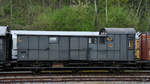 Ein Preußischer Personenzuggepäckwagen (Pw3 pr 99a / 531) im Eisenbahnmuseum Bochum-Dahlhausen. (April 2018)