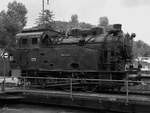 Die Dampflokomotive Nr. 2491 Typ Gladbeck  51-C   MEVISSEN 4  wurde 1953 bei Krupp gebaut. (Eisenbahnmuseum Bochum-Dahlhausen, September 2018)