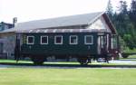 Historischer 3.Kl Wagen RAG in Localbahnmuseum Bayerisch Eisenstein am 2011:08:24