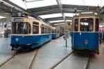 Das MVG Museum in München zeigt eine tolle und vielfältige Sammlung über die Münchner Tram von Anfangszeiten bis heute.