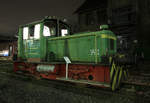 O&K FNr. 25764/1957, Typ MV6b im Rheinischen Industriebahnmuseum Köln während der langen Museumsnacht am 04.11.2017