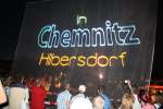 20. Heizhausfest in Chemnitz Hilbersdorf am 21.08. 2010, Abends zur Lasershow