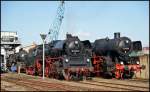 35 1097 und 52 4924 in Chemnitz-Hilbersdorf. Aufgenommen am 20.08.2011