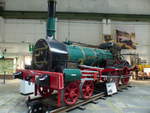 Die 1. Dampflok von Henschel, mit dem Namen  DRACHE , am 16.08.2020 im Technikmuseum Kassel.