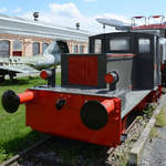 Eine Diesellokomotive DEMAG M 50 von 1940 im Technik-Museum Speyer.