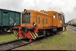 Lok 4 (Kaluga TGK 2-E 1) steht während des Herbstlokfests auf dem Gelände des Lokschuppen Staßfurt.

🧰 Eisenbahnfreunde Traditionsbahnbetriebswerk Staßfurt e.V.
🕓 26.9.2020 | 11:05 Uhr