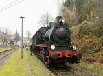 92 994-7 (NVR-Nummer 90 80 00 92 994-7 D-DFS) der Dampfbahn Fränkische Schweiz e. V im Bahnhof Muggendorf am 15. November 2015