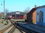 Lokschuppen des Deutschen Eisenbahn Verein in Bruchhausen-Vilsen